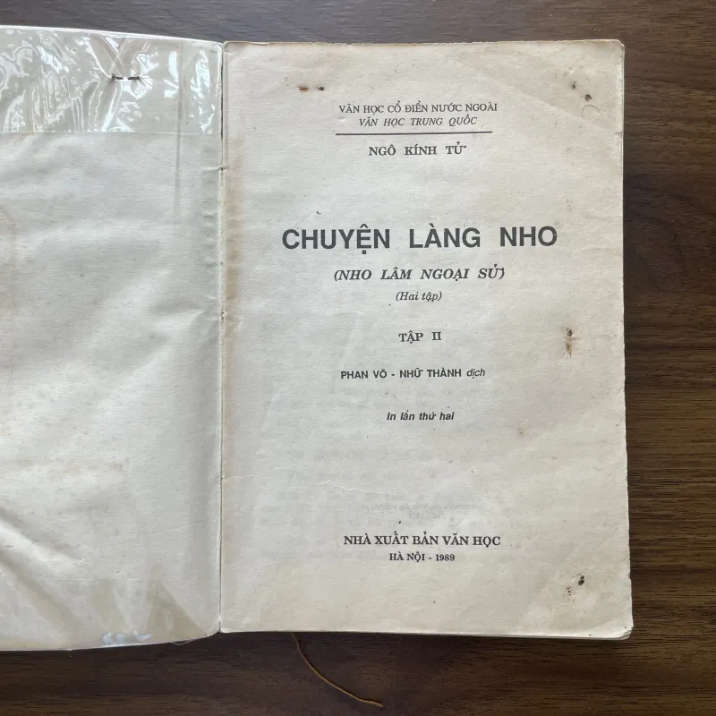 Chuyện Làng Nho (Nho Lâm Ngoại Sử) - Ngô Kính Tử 997111