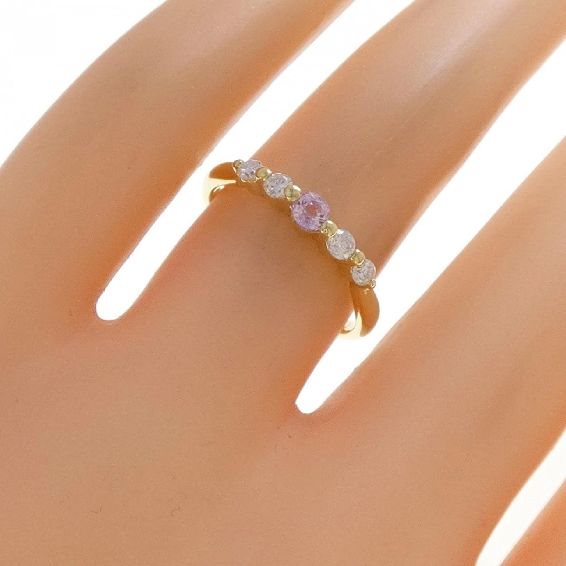 Nhẫn Sapphire K18YG - Hàng hiệu Chính hãng 851815