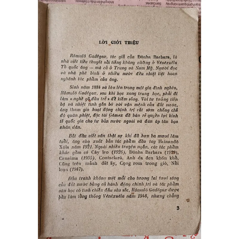 Doña Bárbara (Quý bà Bárbara) - Rómulo Gallegos (403 trang) 729191