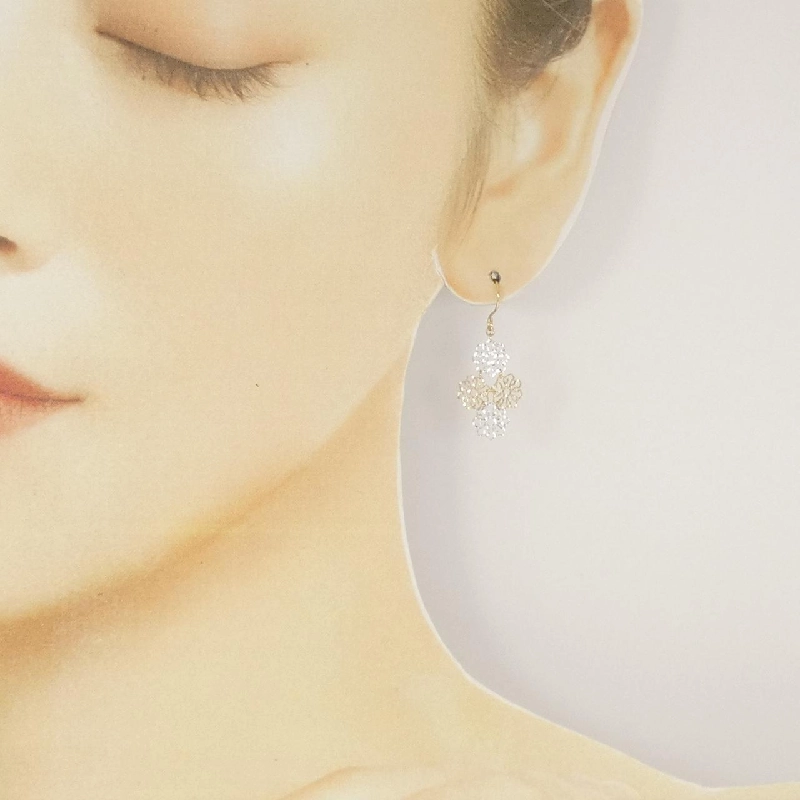 K18YG/K18WG Bông tai - Hàng hiệu Authentic 871310