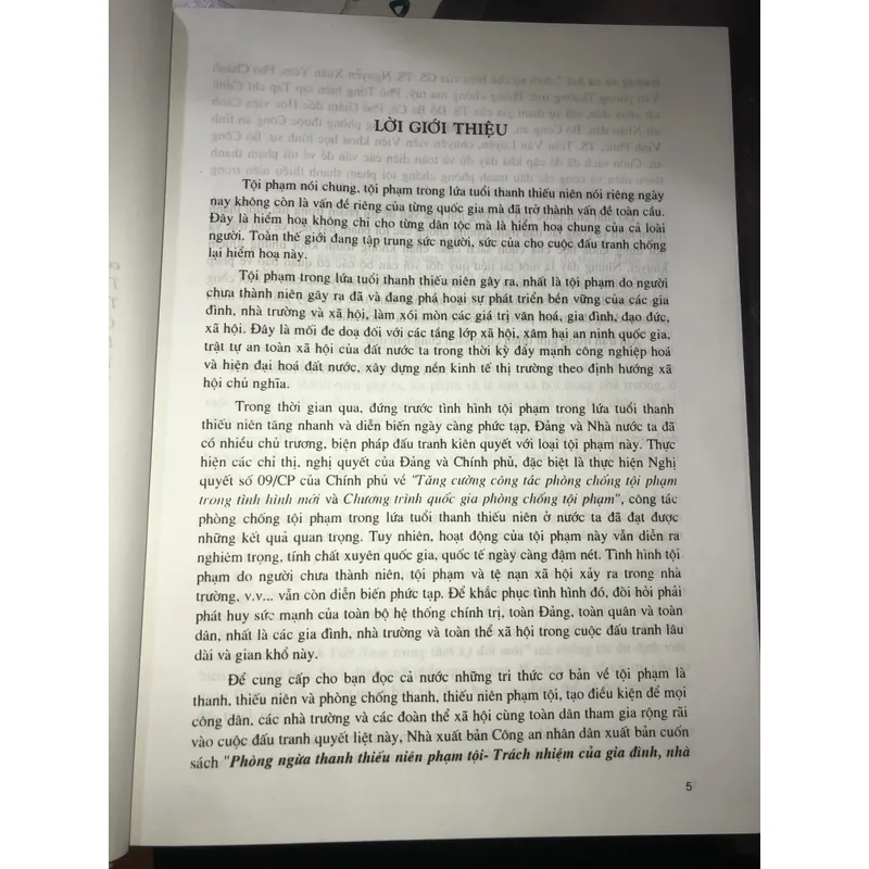 Phòng ngừa thanh, thiếu niên phạm tội - Trách nhiệm của gia đình, nhà trường và xã hội  720307