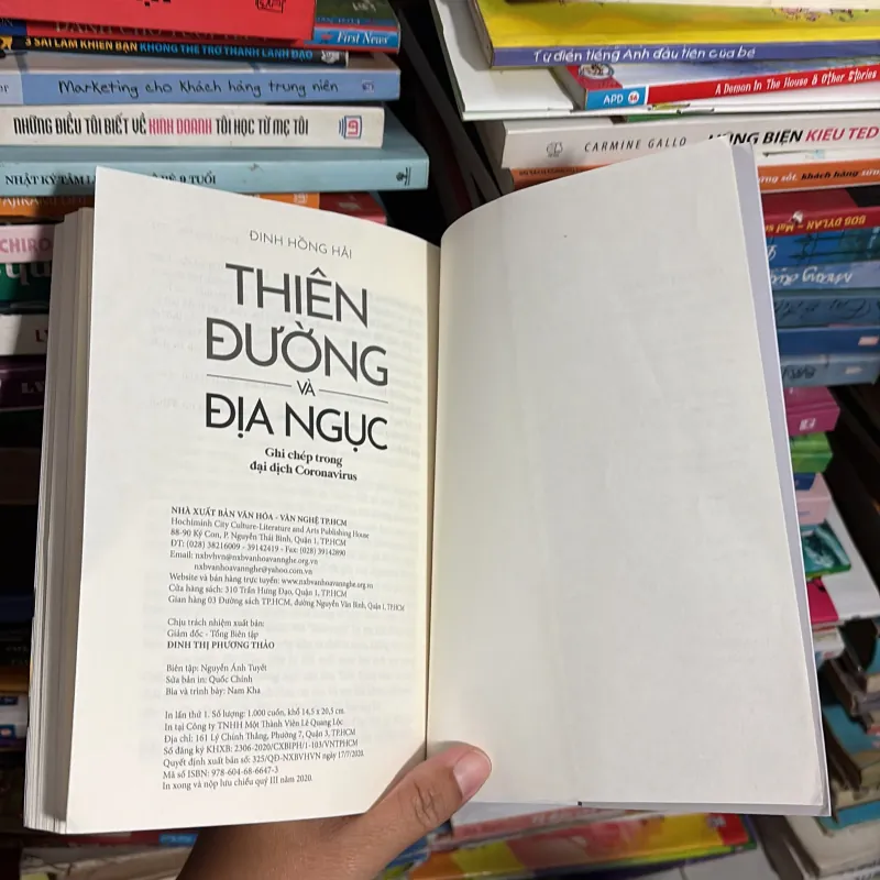 [Chữ Ký Tác Giả] - II Sách Kỹ Năng: Thiên Đường Và Địa Ngục _ Đinh Hồng Hải - 2020 779147