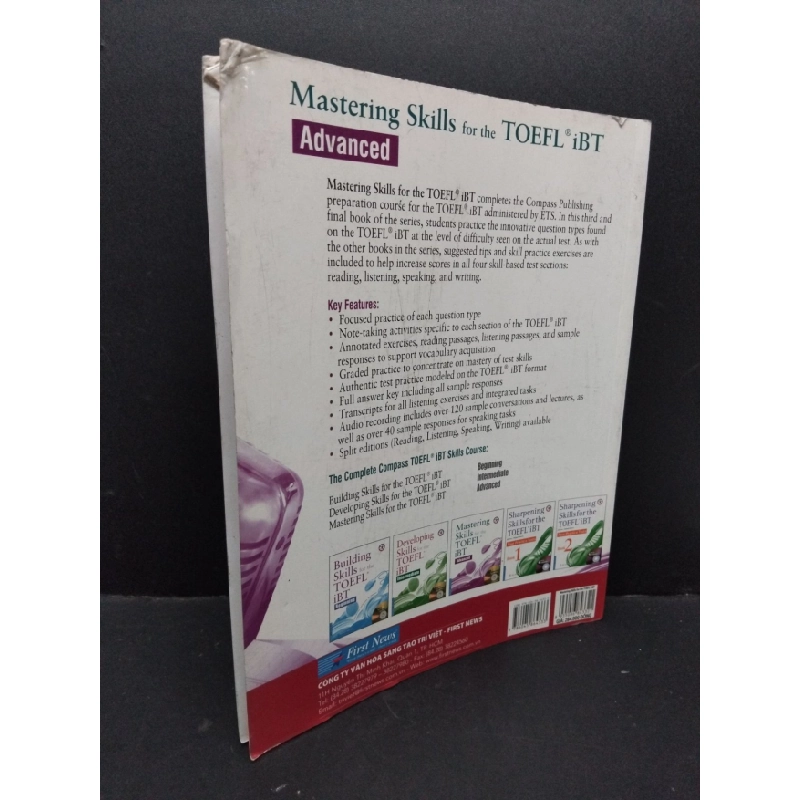 [Phiên Chợ Sách Cũ] Mastering skills for the toefl iBT2303 428372