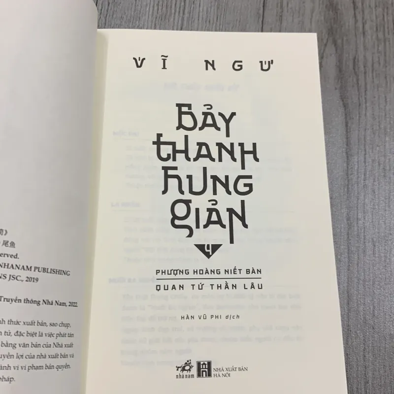Bảy thanh hung giản. Combo 3 tập 2-3-4. 4a4 791998