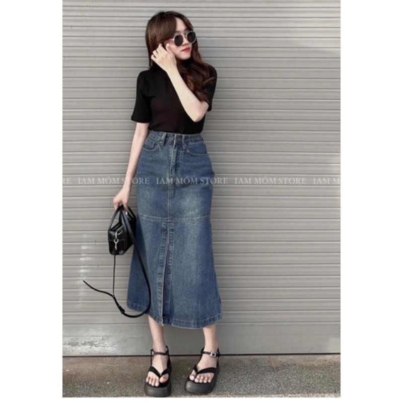VÁY JEAN XẺ TRƯỚC , MỚI MẶC 1 LẦN 70472