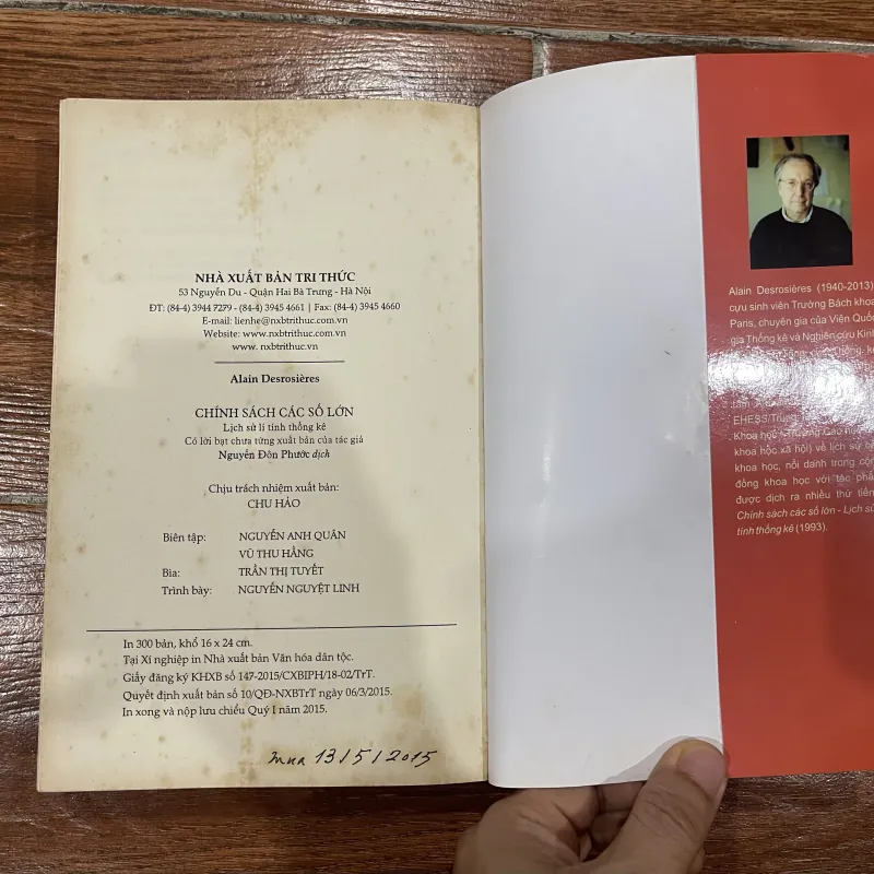 Chính sách các số lớn - Lịch sử tính thống kê (12) 1027750