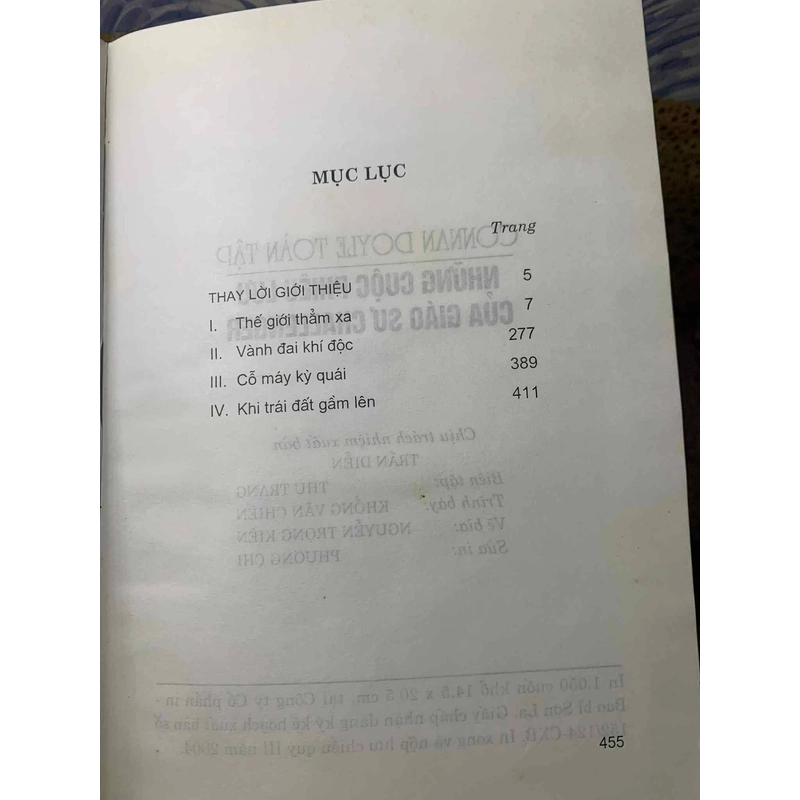 Những Cuộc Phiêu Lưu Của Giáo Sư Challenger - Conan Doyle 538012