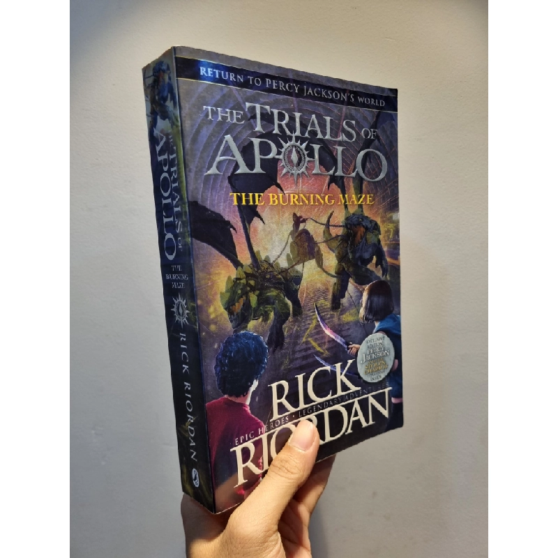 THE TRIALS OF APOLLO : THE BURNING MAZE | THE HIDDEN ORACLE - Rick Riordan 192560