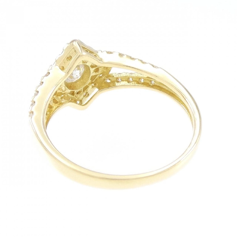 Nhẫn kim cương K18YG 0.301CT 673157