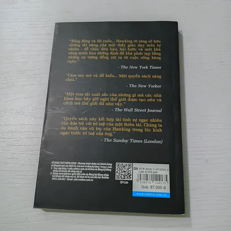 Sách Lược sử thời gian - NXB trẻ 731712