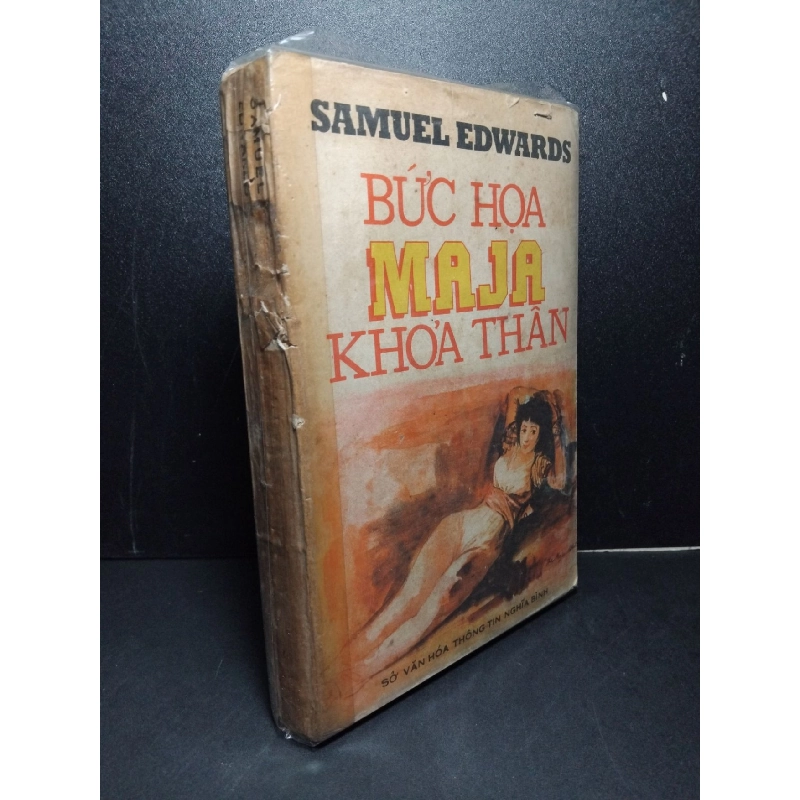 Bức họa Maja khỏa thân mới 60% bẩn bìa, ố vàng, rách gáy 1986 Samuel Edwards HCM2603 VĂN HỌC 918781
