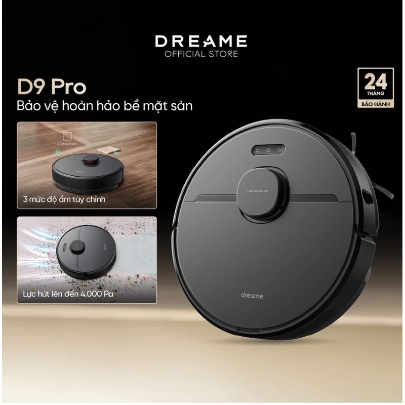 Rột hút bụi lau nhà D9Pro Dreame mới 90% 489688