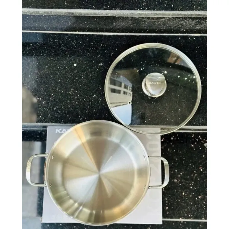 Nồi inox liền khối cao cấp đa năng KALITE KCP2602 – Size 26cm, hiệu suất bắt từ 98% 797328