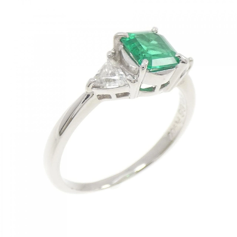 Nhẫn Emerald PT900 0.66CT - Hàng hiệu Chính hãng 847743