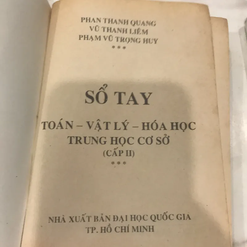 SỔ TAY TOÁN HỌC VẬT LÝ HÓA HỌC (Thcs và THpt) 558824