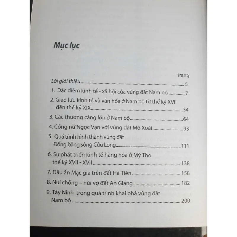 Nam Bộ Vài Nét Lịch Sử - Văn Hóa 716592