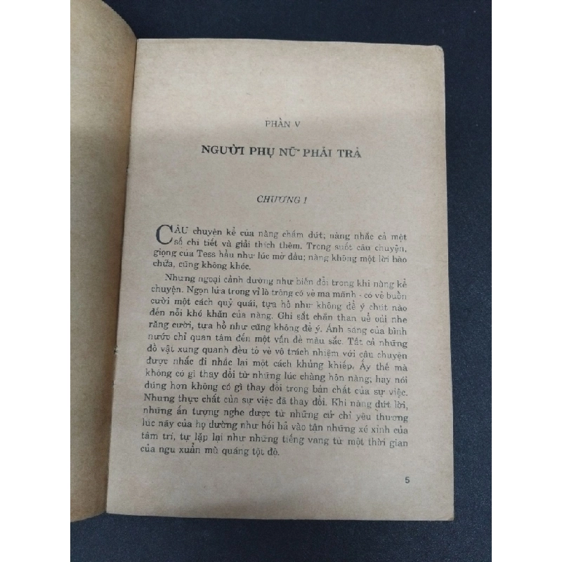 Lỡ làng ai gây nên tội ? Thomas Hardy mới 70% bẩn bìa, ố vàng, tróc gáy 1989 HCM.ASB3010 341330