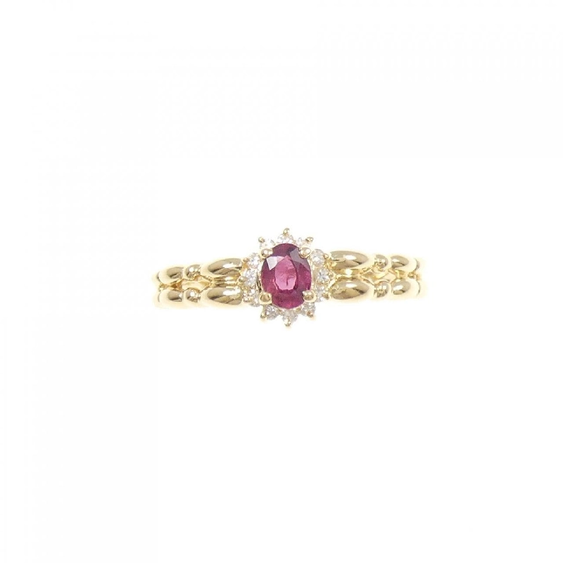 Nhẫn Ruby K18YG 0.28CT - Hàng hiệu Chính hãng 852499