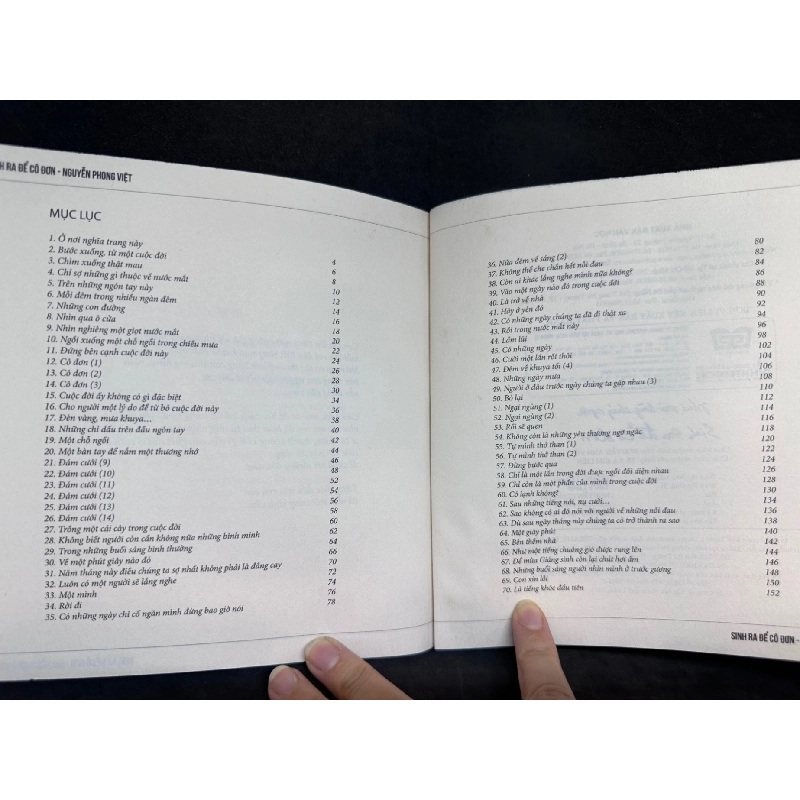 Như Một Dòng Chảy Ngược Sinh Ra Để Cô Đơn, Nguyễn Phong Việt, Mới 80% (Ố Nhẹ), 2015 SBM0803 913784