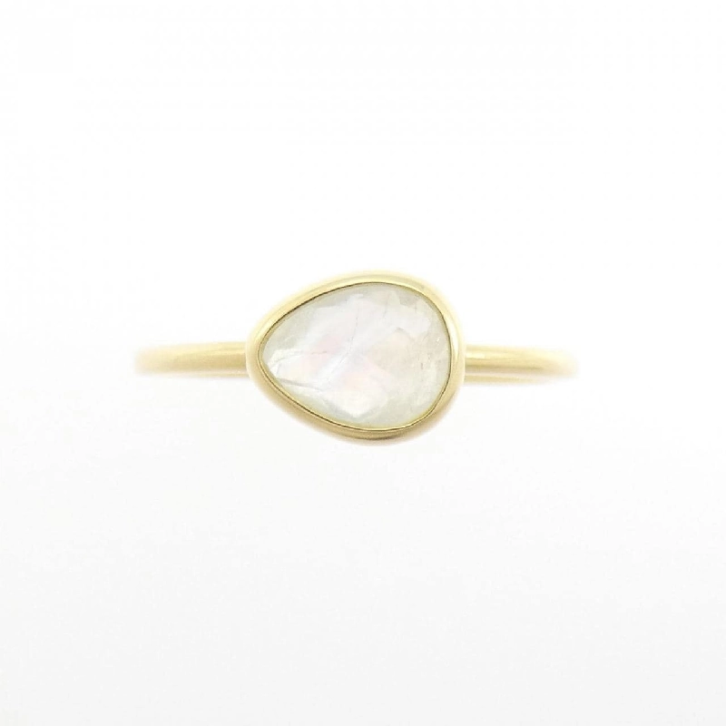 K18YG Nhẫn Đá Mặt Trăng - Hàng hiệu Chính hãng 848145