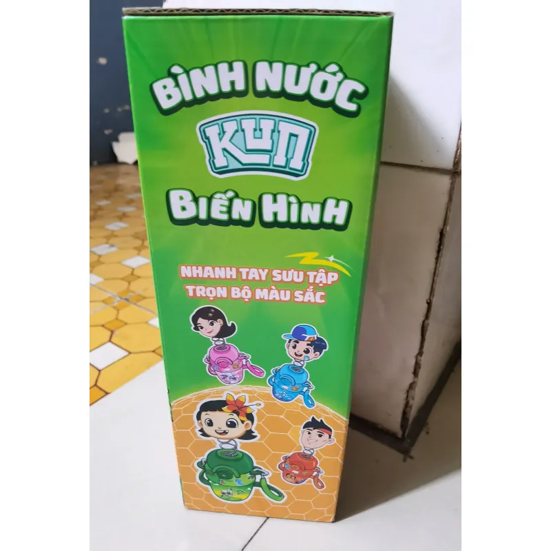 [Bình nước học sinh] Bình nước Kun biến hình năng động - KM sữa kun 1002797