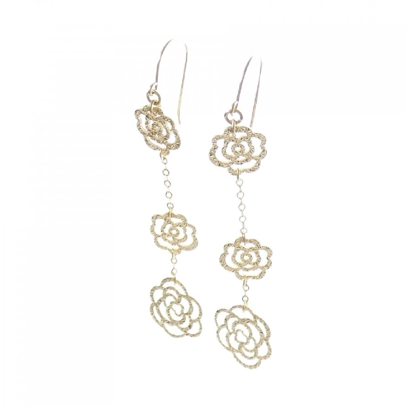 K14YG/K10YG Bông tai hồng - Hàng hiệu Authentic 869294