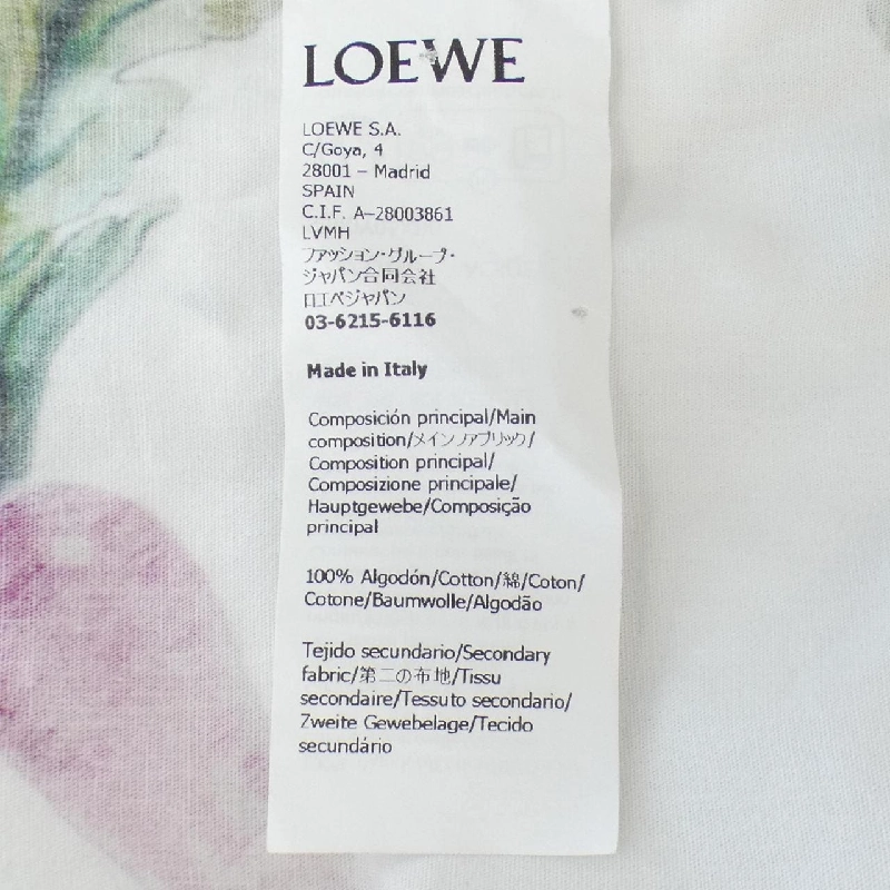 【Mã giảm giá】Áo sơ mi LOEWE 639400
