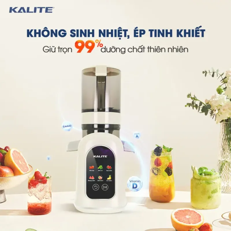 ✨Máy Ép Chậm Kalite KSJ569 – Ép Nguyên Trái, Làm Kem Trái Cây, Giữ Trọn 99% Dưỡng Chất🍎🍦 594519