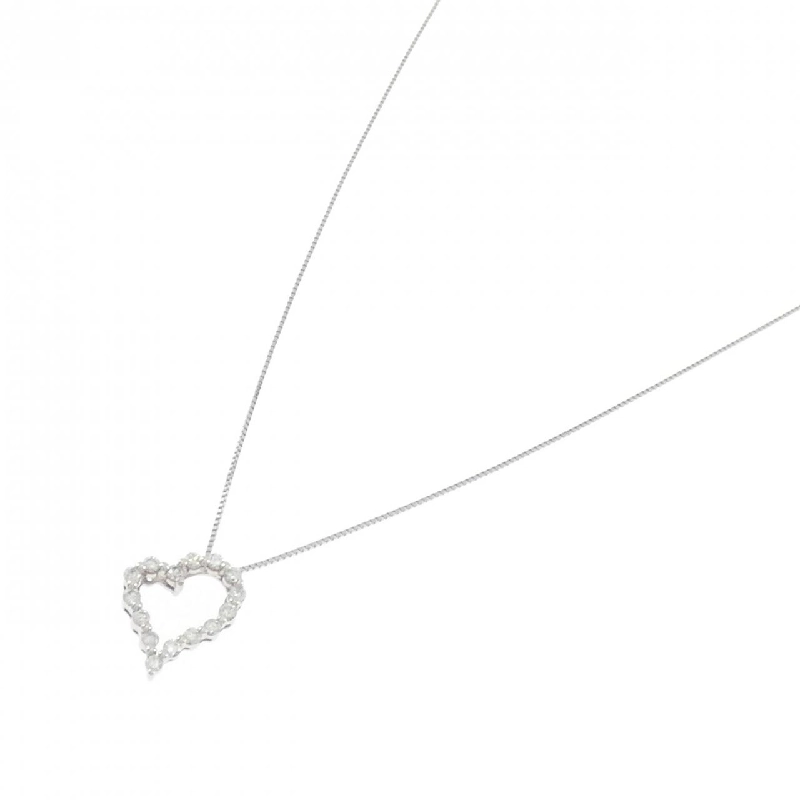 Dây chuyền kim cương hình trái tim PT900/PT850 0.30CT - Hàng hiệu Chính hãng 860105