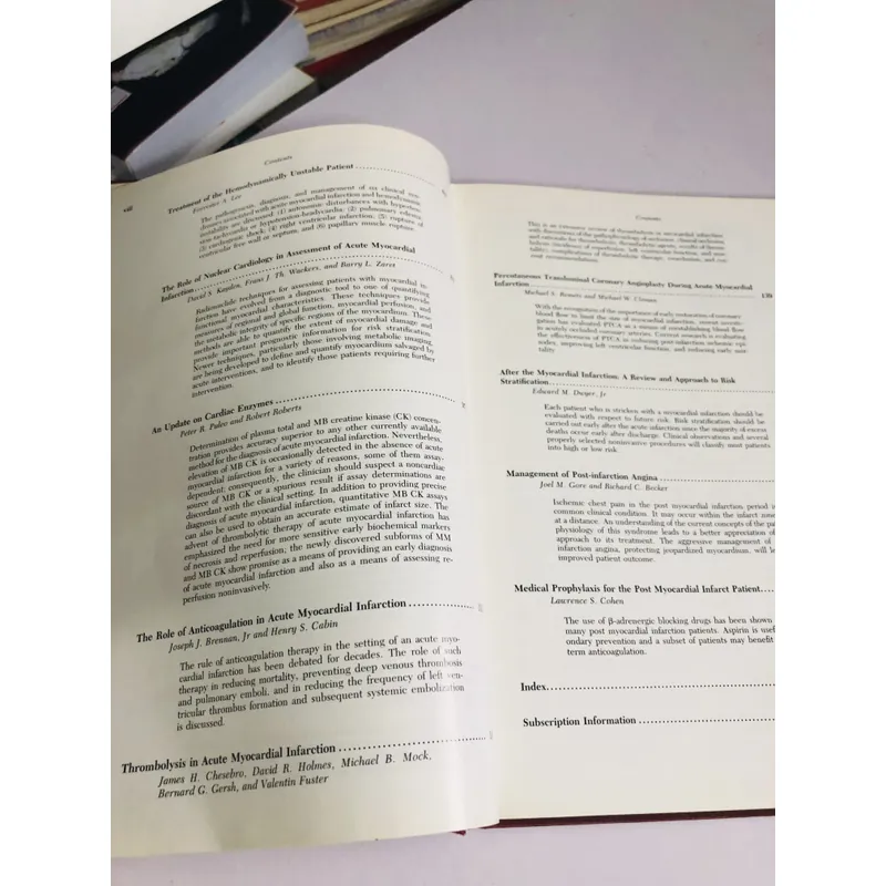 CARDIOLOGY CLINICS – management of acute myocardial infarction - BÌA CỨNG, KHỔ TO 698176