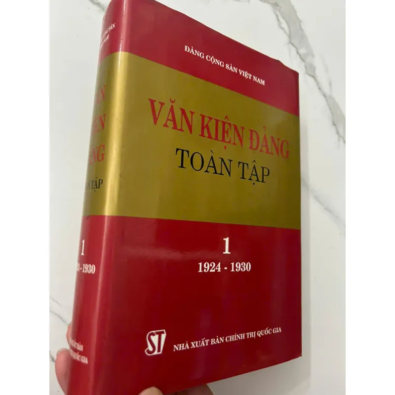 Văn kiện Đảng Toàn tập – Tập 1 (1924–1930)  NXB: Chính trị Quốc gia Sự thật 698938