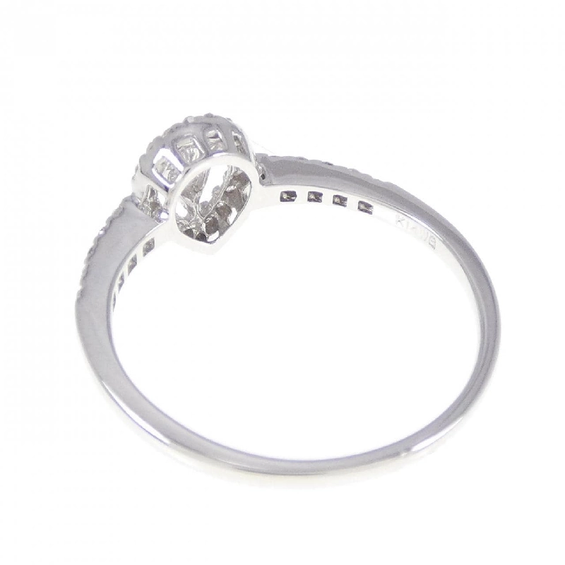 Nhẫn kim cương K14WG 0.093CT 672809