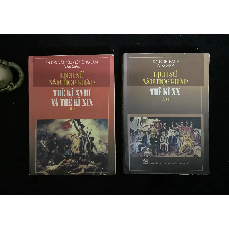 Lịch sử Văn học Pháp - Thế kỷ XVIII và Thế kỷ XIX (Tập II và III) 1029890