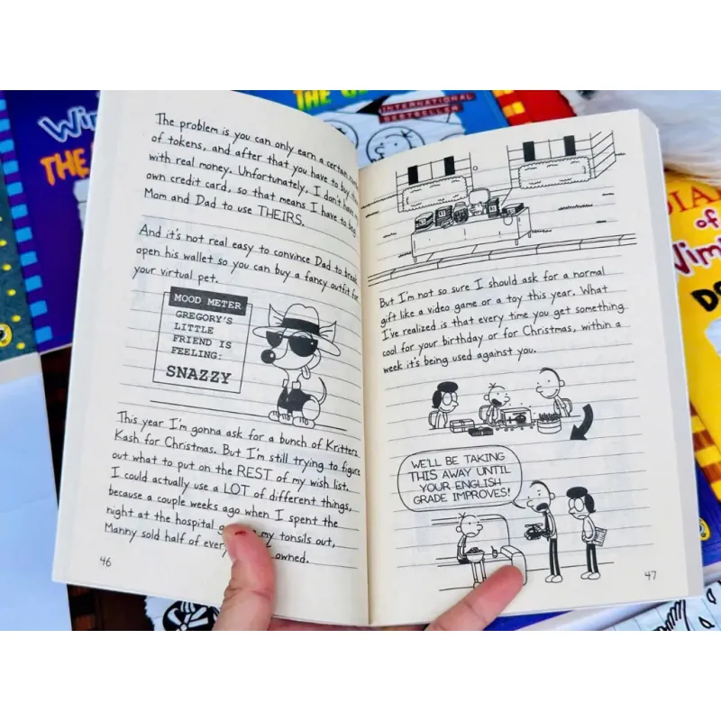 Sách  - Diary Of A Wimpy Kid - Nhật Ký Chú Bé Nhút Nhát (trọn bộ 24 cuốn) Kèm file ngh 755961