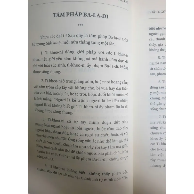 Giới Bản Tỳ Kheo Ni 1008245