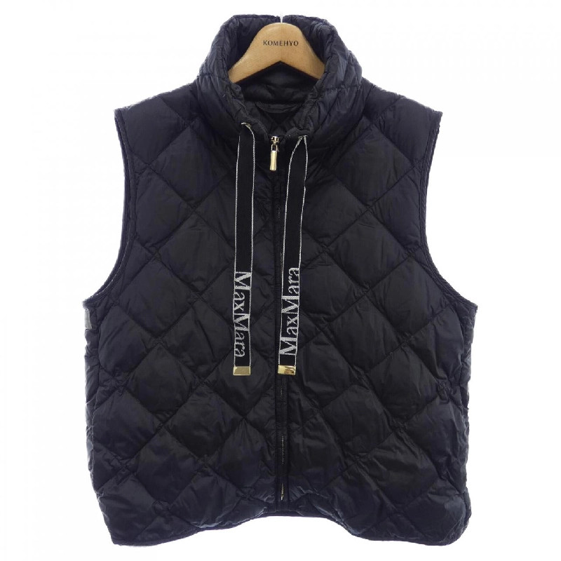 Max Mara Áo gile lông vũ 633347