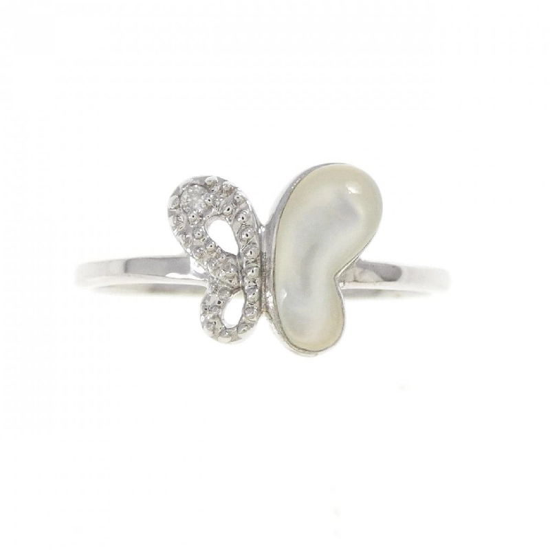 Nhẫn Mẹ Trai K18WG Bướm - Hàng hiệu Chính hãng 850847