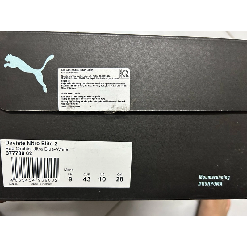 Giày chạy Puma Deviate Nitro Elite 2 392974
