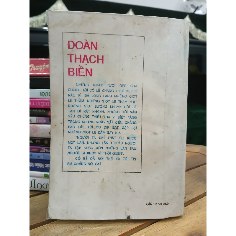 Long lanh lệ thầm – Những ngày tươi đẹp — Đoàn Thạch Biền 577697