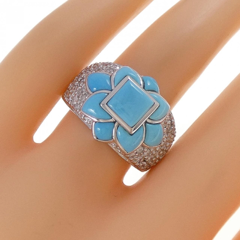 Nhẫn Turquoise K18WG - Hàng hiệu Authentic 666584