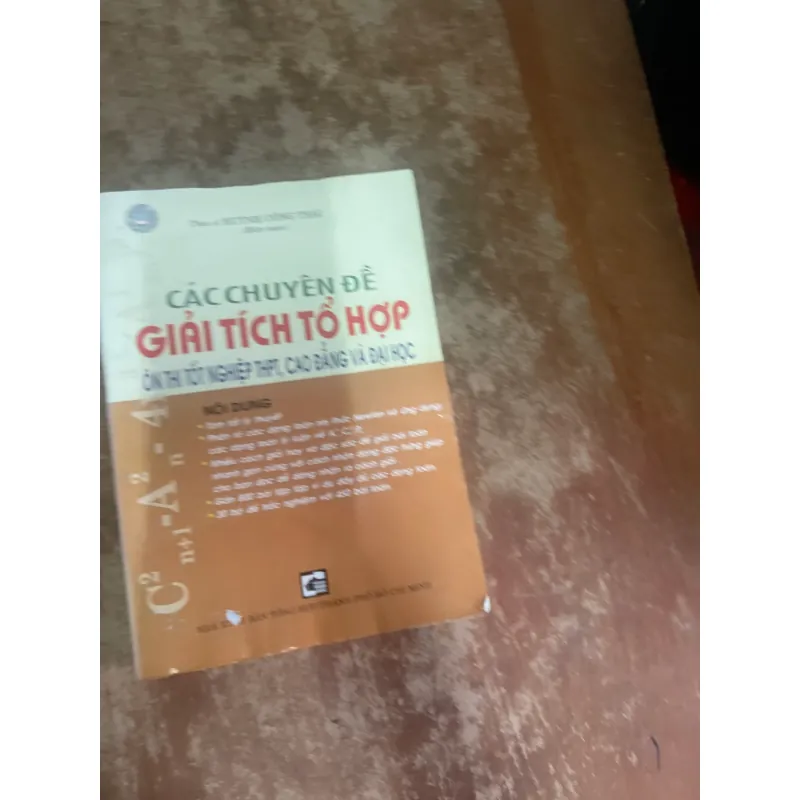 CÁC CHUYÊN ĐỀ GIẢI TÍCH TỔ HỢP 733579