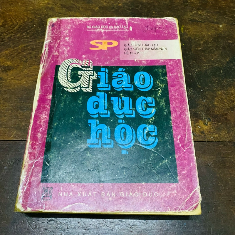 Giáo dục học, giáo trình đào tạo giáo viên THSP mầm non hệ 12+2  378828