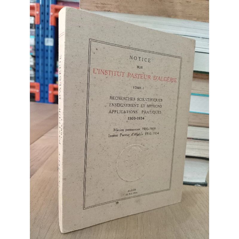 L'institut Pasteur D'algérie 592988