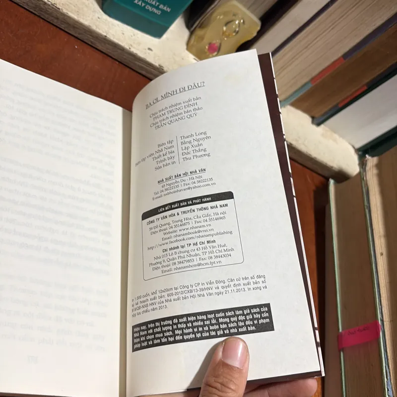 II Văn Học: Ba Ơi, Mình Đi Đâu? - JEAN LOUIS FOURNIER - 2013 927238