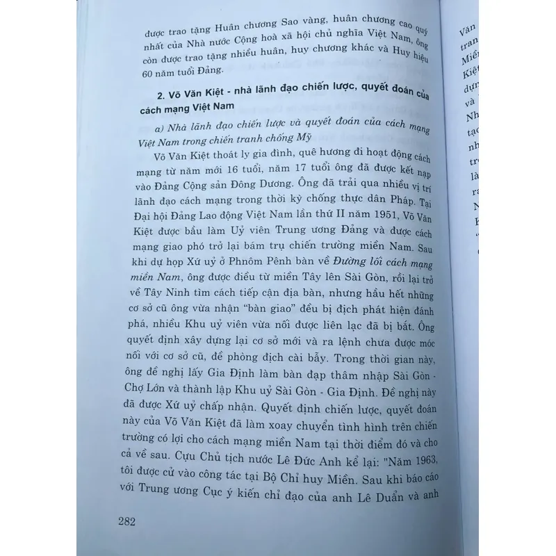 SÁCH ĐỒNG CHÍ VÕ VĂN KIỆT VỚI CÁCH MẠNG VIỆT NAM 730544
