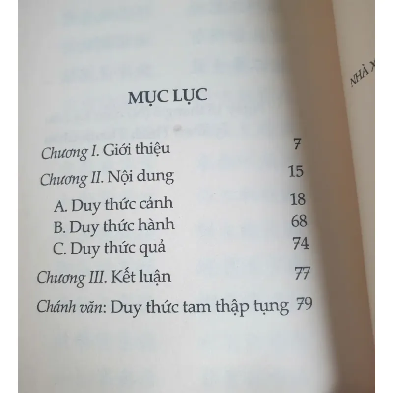 Duy Thức Học - Thích Thanh Châu 746629