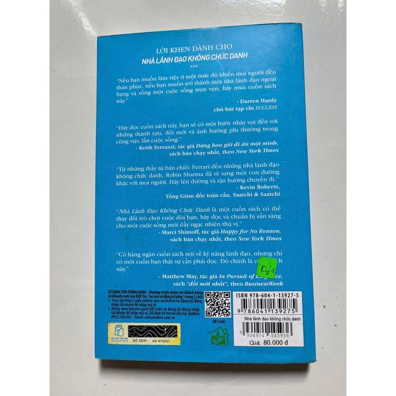 Nhà lãnh đạo không chức danh 448569