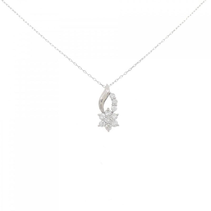 Dây chuyền kim cương hoa PT900/PT850 0.30CT - Hàng hiệu Chính hãng 862231