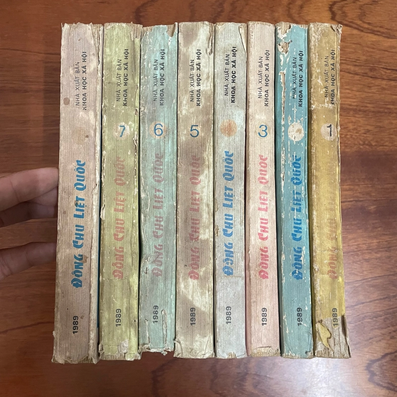 II Trọn Bộ 8 Cuốn: Đông Chu Liệt Quốc - Phùng Mộng Long - 1989 494332