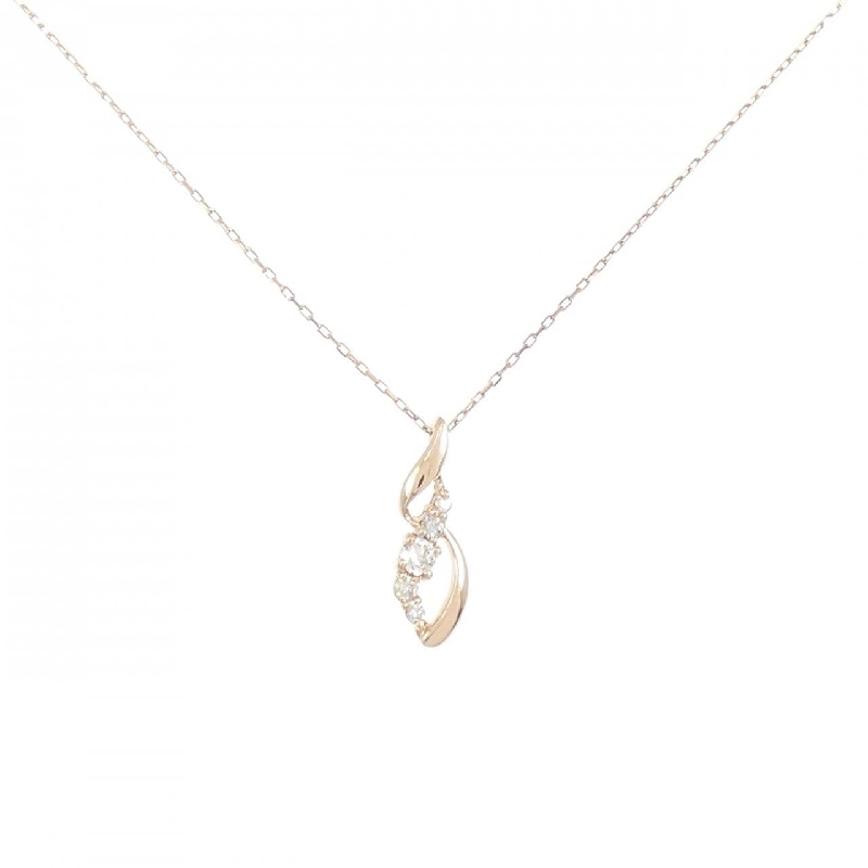 K10PG Dây chuyền kim cương 0.08CT - Hàng hiệu Authentic 861228